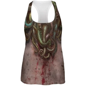 Cthulhu Greater God Tentacles All Over Womens Tank Top - Picture 1 of 1