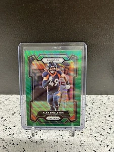 2023 Panini Prizm - Green Wave Prizm #84 Alex Singleton (RC) - Picture 1 of 2