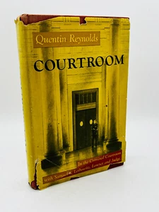 Courtroom - Quentin Reynolds 1950 Farrar Straus 1st Edition [Samuel Leibowitz] - Picture 1 of 16