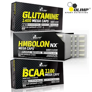 Tapas de L-glutamina y HMBolon y BCAA 90/180. PILA DE CONSTRUCCIÓN/RECUPERACIÓN MUSCULAR ANABÓLICA - Imagen 1 de 3