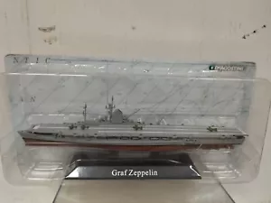 GRAF ZEPPELIN 1938 AIRCRAFT CARRIER/PORTAAVIONES KRIEGSMARINE 1:1250 DeAGOSTINI - Foto 1 di 2