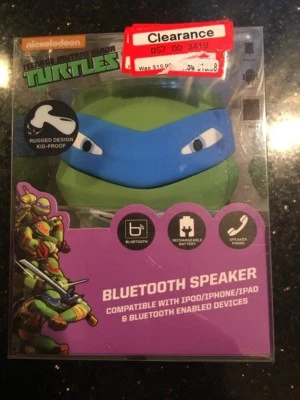 Nickelodeon Teenage Ninja Turtle Bluetooth Speaker Brand new Factory sealed - Image 1 of 2