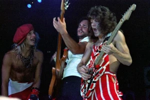 1980s Van Halen live concerts Rock Eddie Van Halen 4 DVDs - Foto 1 di 1