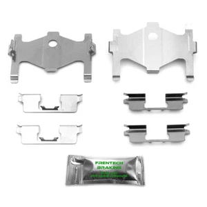 Rear Brake Pad Fitting Kit Shims For Nissan Bluebird Turbo T72 (1985-1991) - Picture 1 of 5