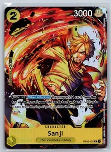NM Sanji OP03-102 English One Piece Premium Collection Bandai Games Fest 23-24 - Picture 1 of 2