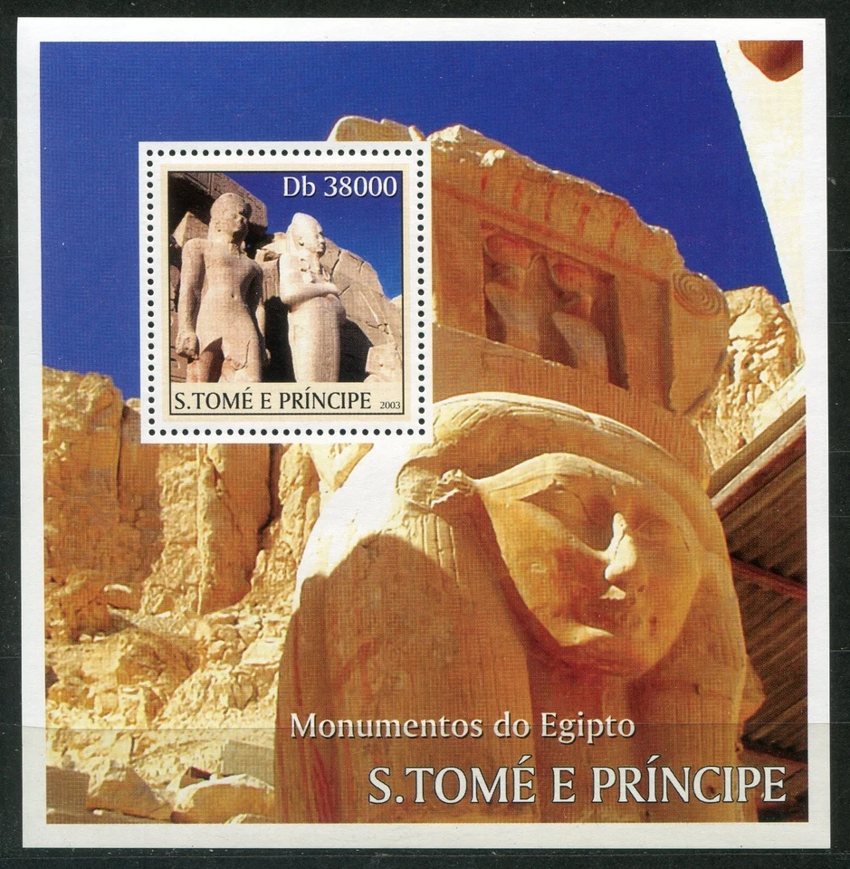 HOJA DE ARTE SAO TOME_005 2003 Egipto MNH Foto 1 de 1