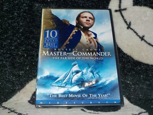 Master and Commander Far Side of The World NEW SEALED DVD Free Shipping - Picture 1 of 2