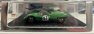 Spark 1/43 S0252 Team Lotus 23 #47 24h le Mans 1962 Jim Clark & Trevor Taylor