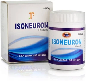 Isoneuron 60 Capsules EXTRA FORMULA Exp.2026 Official Care Glaucoma Cataracts - Picture 1 of 7