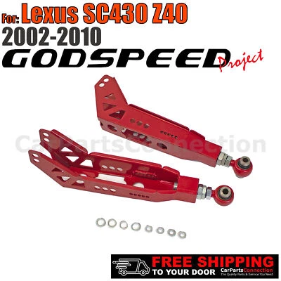 Godspeed Rear Control Arms Spherical Bearing Extreme Camber For SC430 AK-278-E - Image 1 of 4