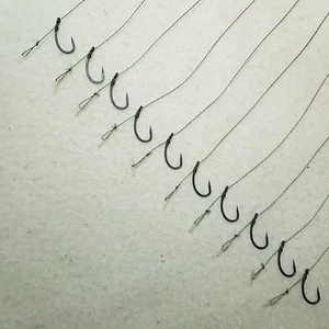 10 x KD QUICKSTOP RIGS PUSHSTOP FLYNSCOTSMAN TACKLE FISHING COARSE BRAID MONO - Picture 1 of 5