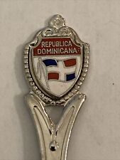 Vintage Souvenir Spoon Collectible. Republica Dominicana