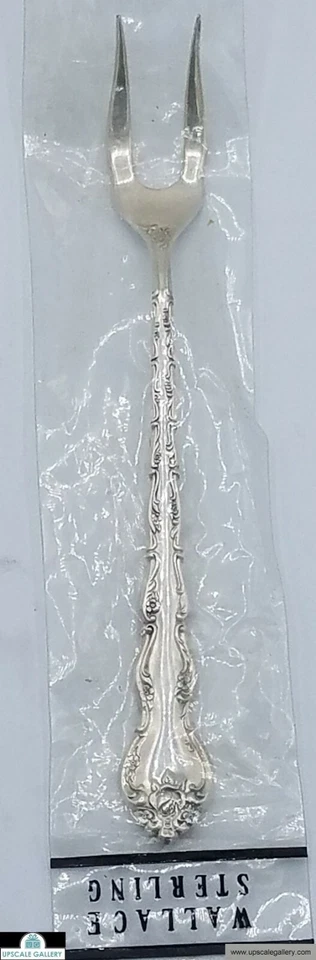 Tenedor Wallace Feliciana de plata esterlina encurtido u oliva 5,5" *NUEVO* Foto 1 de 1