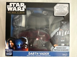 Star Wars Darth Vader Dress Up Child Set Sz 4-6 Padded Top,Detach Cape, and Mask - Picture 1 of 4