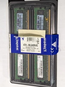 Lot of 2 Kingston KTH-MLG4SR/4G 4GB Kit Equiv. to HP/COMPAQ 343057-B21-Free Ship - Picture 1 of 8
