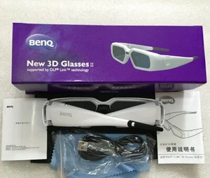 2pcs Genuine shutter 3D glasses for BenQ compatible DLP-LINK projectors 96-144HZ - Picture 1 of 2