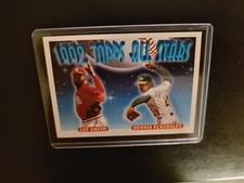 1992 Topps All-Stars Lee Smith/Dennis Eckersley #411 Cardinals/Athletics