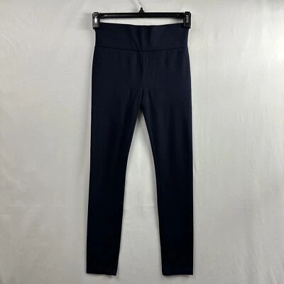 Lou & Grey Loft Pants Womens XS  Navy Blue Leggings Wide waistband NEW - Image 1 of 4