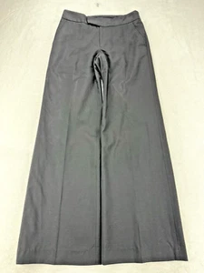 Banana Republic Pant 301217 Women 2 Black Lined Wide Leg - Picture 1 of 8