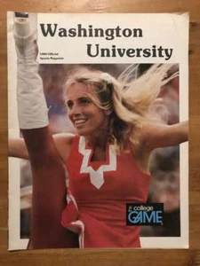 GUÍA DE MEDIOS DEL PROGRAMA DE FÚTBOL AMERICANO UNIVERSITARIO DE LA UNIVERSIDAD DE WASHINGTON - 1980 - Imagen 1 de 1