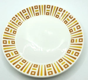 Syralite Syracuse American Plate #3 Plate 5"1/4"wide Yellow Brown - Picture 1 of 3