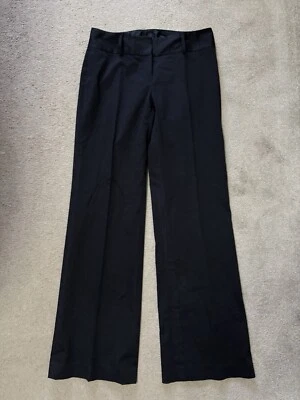 Tahari women’s smart black dress trousers straight. Diamanté Belt Buckle Size 10 - Image 1 of 4
