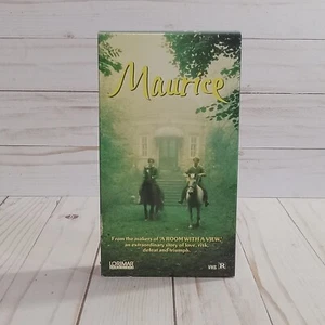 Maurice VHS Tape 1987 British Romance Drama James Wilby Hugh Grant Ben Kingsley - Foto 1 di 14