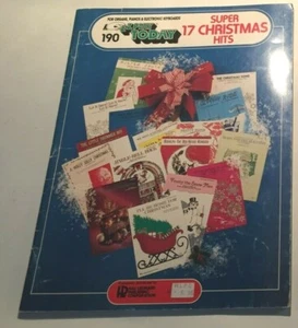 Cancionero de Navidad #190 Guitarra de Órgano Vocal 17 Súper Éxitos de Navidad 1984 - Imagen 1 de 4