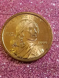 Lancia da dollaro Sacagawea coda di aquila ferita - Foto 1 di 14