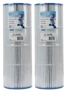 Unicel C-7470 Replacement 80 Sq Ft Pool Filter Cartridge, 170 Pleats (2 Pack) - Picture 1 of 5