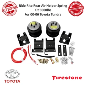 Firestone Ride Rite Rear Air Helper Spring Kit 5000lbs For 00-06 Toyota Tundra - Picture 1 of 12