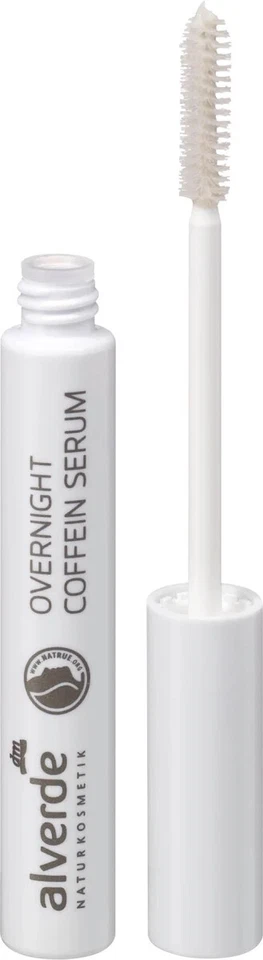 alverde NATURKOSMETIK Wimpernserum Overnight Coffein, 8 ml - Bild 1 von 1