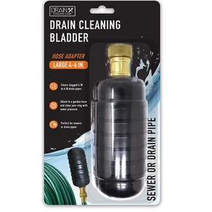 Hydro Pressure Drain Cleaning Bladder, Fits 4 - Picture 1 of 9