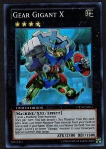 Yugioh Gear Gigant X CT10-EN017 Super Rare Limited - MP - Bild 1 von 2