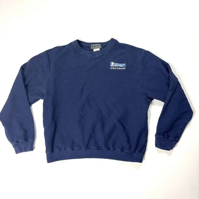 Sudadera Vintage Michelin Tire Cuello Redondo Azul Marino Talla L Automotriz Promo Foto 1 de 4