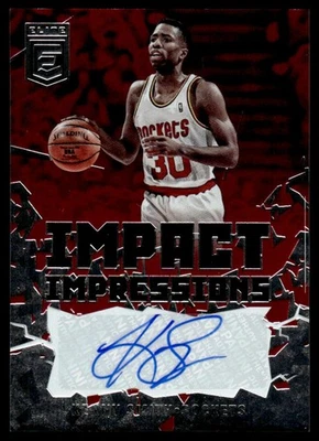 2021-22 Elite Impact Impressions Kenny Smith Auto Houston Rockets #II-KSM - Image 1 of 2