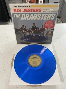 JIM MESSINA & HIS JESTERS THE DRAGSTERS BLUE VINYL NEW BUFFALO SPRINGFIELD - Picture 1 of 2