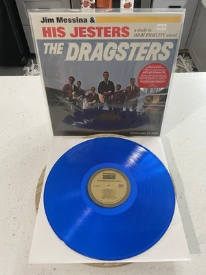 JIM MESSINA & HIS JESTERS THE DRAGSTERS BLUE VINYL NEW BUFFALO SPRINGFIELD - Image 1 of 2