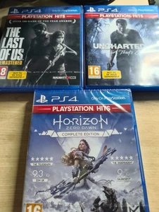 Playstation Hits 3 Game Bundle All Brand New 2 Still Factory Sealed - Picture 1 of 14