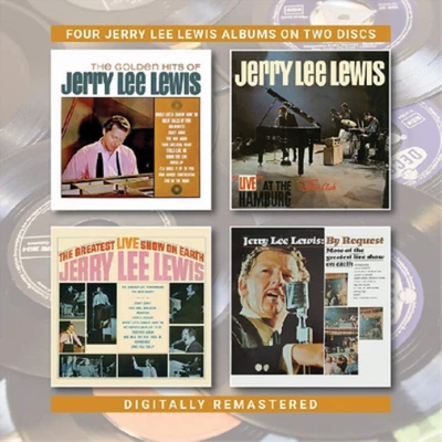 Jerry Lee Lewis Four Jerry Lee Lewis Albums On Two Discs (CD) Album - image 1 of 2