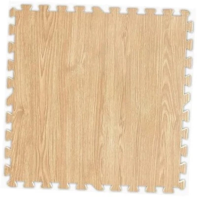 TANSU NO GEN 3/8 Inch Thick Printed Foam Tiles, Wood Grain 16Tiles Oak - Image 1 of 4