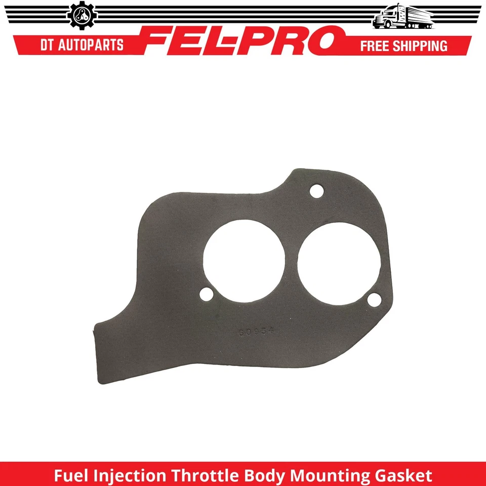 Junta de montaje del cuerpo del acelerador de inyección de combustible Fel-Pro para GMC K3500 1991-95 7,4 L Foto 1 de 1