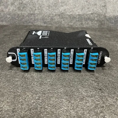 Módulo CCH CORNING CCH-UM24-04-89G Corning, 24 fibras, LCD obturado, MTP/MPO Foto 1 de 4