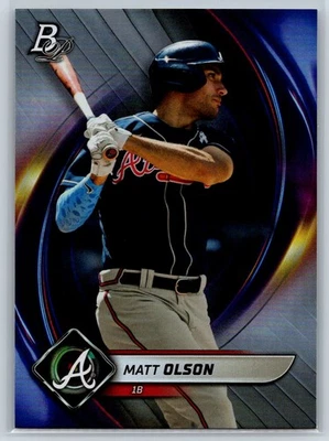 Bowman Platinum 2022 Matt Olson Atlanta Braves #28 Foto 1 de 2