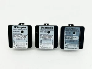 Lot of 3 Simplex 4090-9001 Fire Alarm Supervised IAM Module 574-331 REV - Picture 1 of 5
