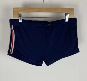 DOLCE & GABBANA Mens Swim Briefs Navy Blue US M - Picture 1 of 8