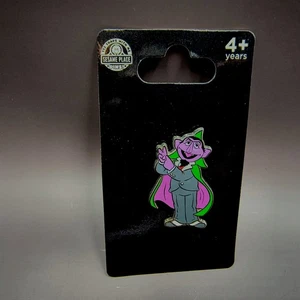 Sesame Street Place Classic Collection Von Count Vampire Pinback Pin - Picture 1 of 3