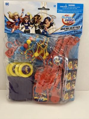 Dc Super Hero Girls Party Favor Mega Mix Pack Of 48 For 8 Children Party Supply - Image 1 of 4