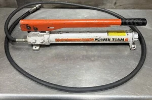 SPX Power Team P59 - Two Speed Hydraulic Hand Pump 10,000 psi Used Surplus - Picture 1 of 15