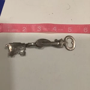 RARE ANTIQUE SILVERPLATE SPOON KEY "FREE HOME FOR CONSUMPTIVES" BOSTON YLCA - Picture 1 of 7